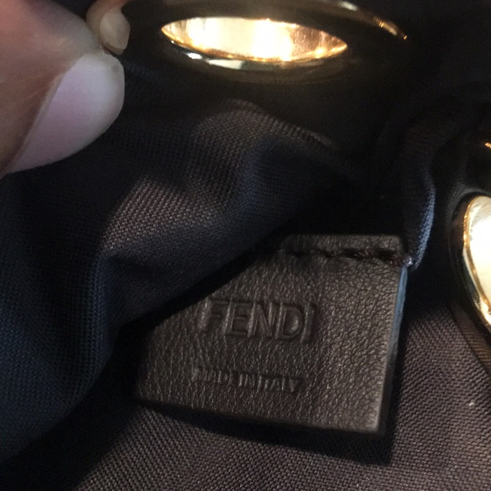 NWOT Fendi Tripletted Zucca Pouch - Picture 5 of 14